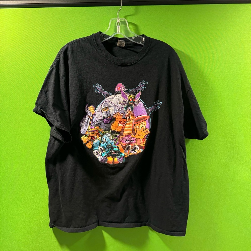 NECA Stern Pinball Teenage Mutant Ninja Turtles TMNT Exclusive Shirt - XL